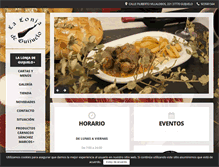 Tablet Screenshot of lalonjadeguijuelo.com